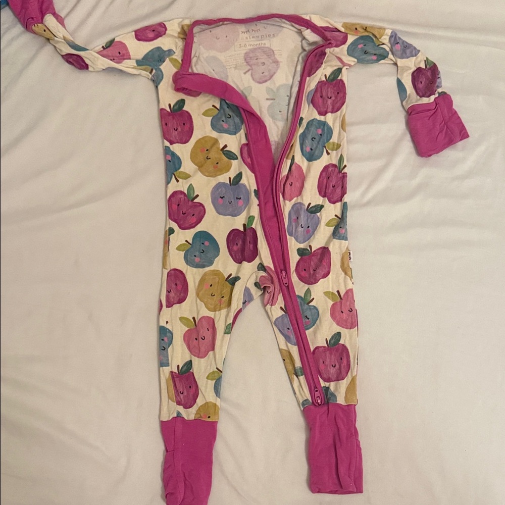 Little Sleepies Berry Apple of My Eye Zippy